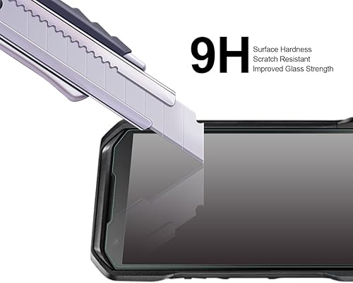 Miniatura 5 de Supershieldz Protector de pantalla de vidrio templado diseñado para Kyocera (DuraForce Pro 3), antiarañazos, sin burbujas