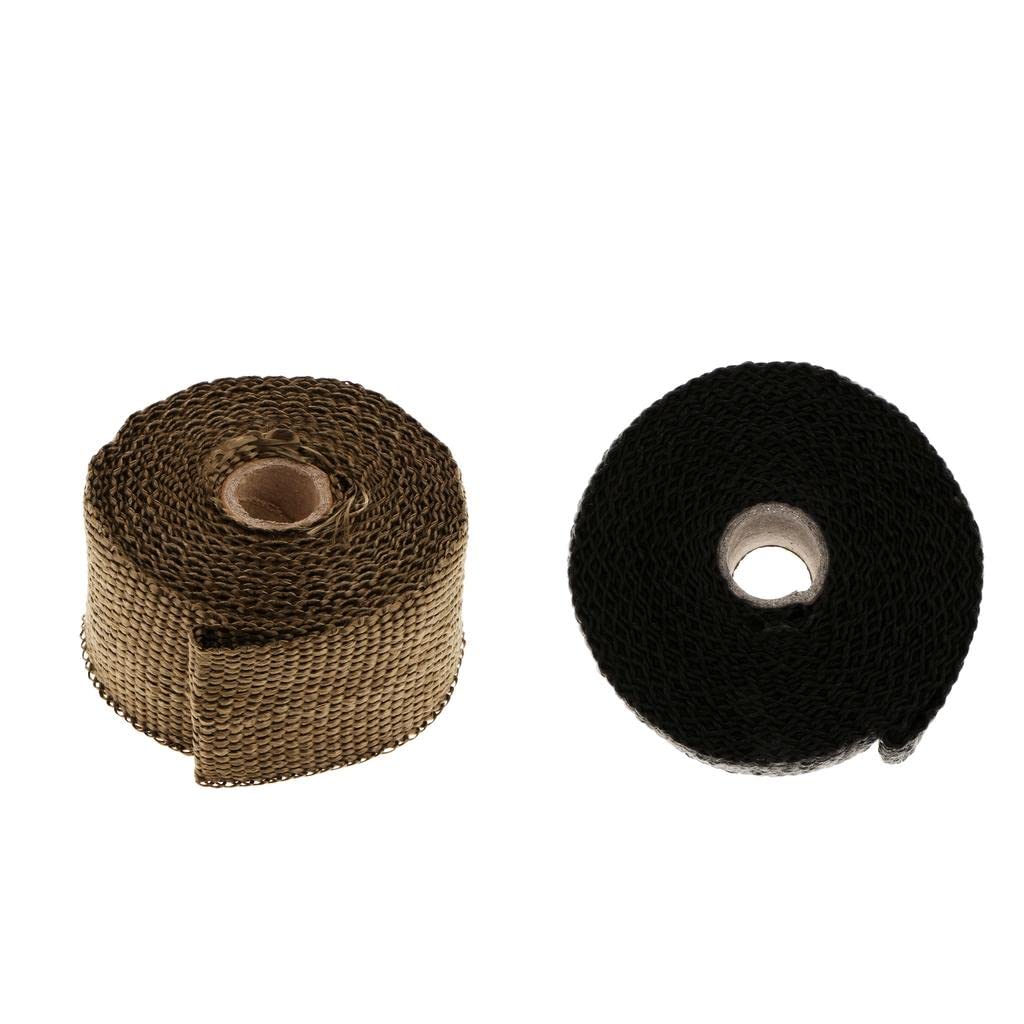 The Style Sutra 2 Pieces 5m Titanium Header High Temperature Manifold Exhaust Wrap Cloth|Motors | Parts & Accessories | Car & Truck Parts-image-36