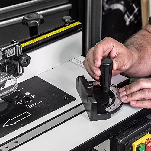 Trend Freistehender Werkstatt-Frästisch 230V EU, Perfekt für Plattenerhöhungen, Schablonieren und Stapelschnittanwendungen, WRT/EURO