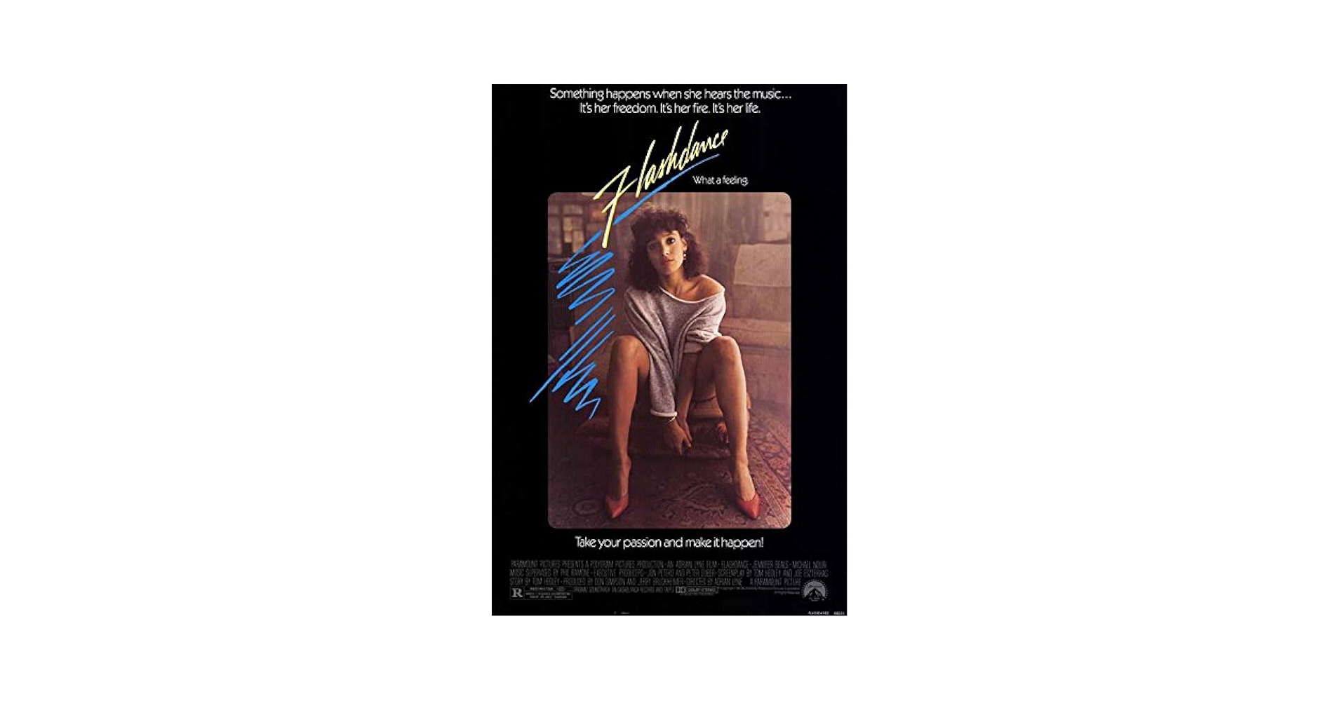 ポスター フラッシュダンス Yahoo!オークション - ub45700『フラッシュダンス』B2判ポスター