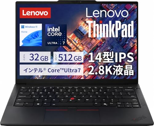 Lenovo ThinkPad E14 Gen 7 ILL �m�[�g�p�\�R�� �C���e��R Core? Ultra 7 �v���Z�b�T�[ 258V/������ 32GB/SSD 512GB/14�^ 2.8K IPS�t��(100%sRGB)/Windows 11 Hom