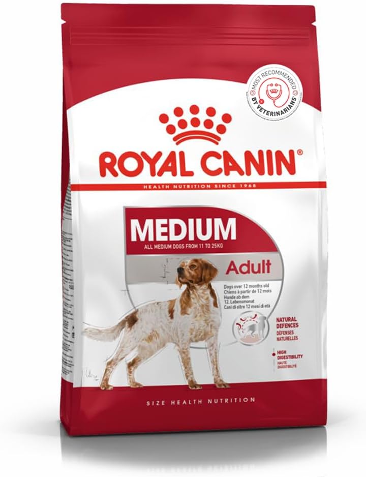 Shn Medium Adult 10 Kg Size Health Nutrition Dog Food, Multicolor, 35221, Medium Adult Dog Food