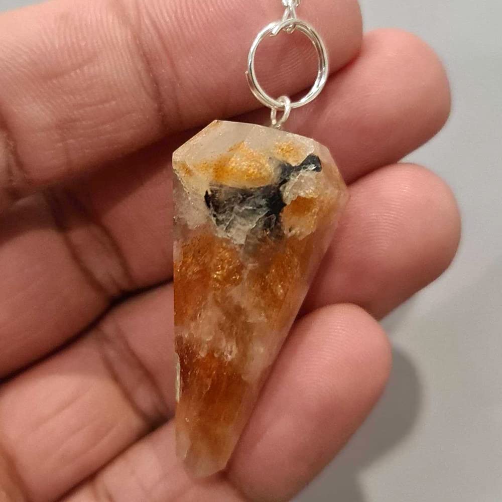 VIE Pendulum with Chain (Sunstone) - Image 4