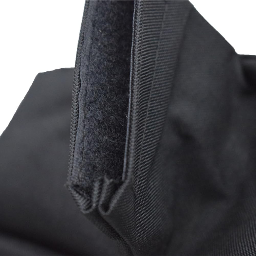 Bolsa de soporte para escritorio de entrenamiento, bolsa de arena, soporte delantero y trasero, bolsa de banco de caza, color naranja y negro
