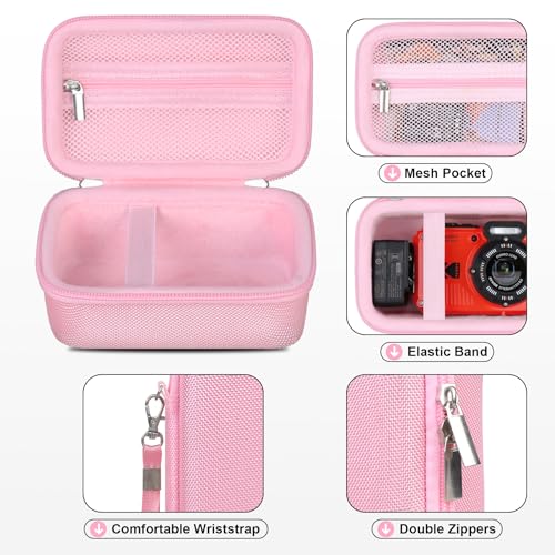 Funda rígida para cámara Kodak Pixpro WPZ2 Rosa miniatura 4