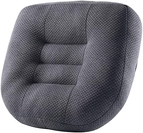 DYMGFZD Office Chair Cushions for Back and Butt, Ergonomic Chair/Seat Cushion for Long Sitting, Sitting Pillow for Automobile, Wheelchair, Computer Chair and Office Chair Hip Support Grey