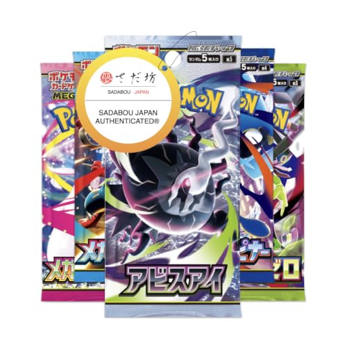 SADABOU JAPAN POKECA Trading Card Collection | Factory Sealed Booster Packs & Card Sets | Authentic Japanese Trading Cards | Multiple Collections Available | Made in Japan (Mixed)