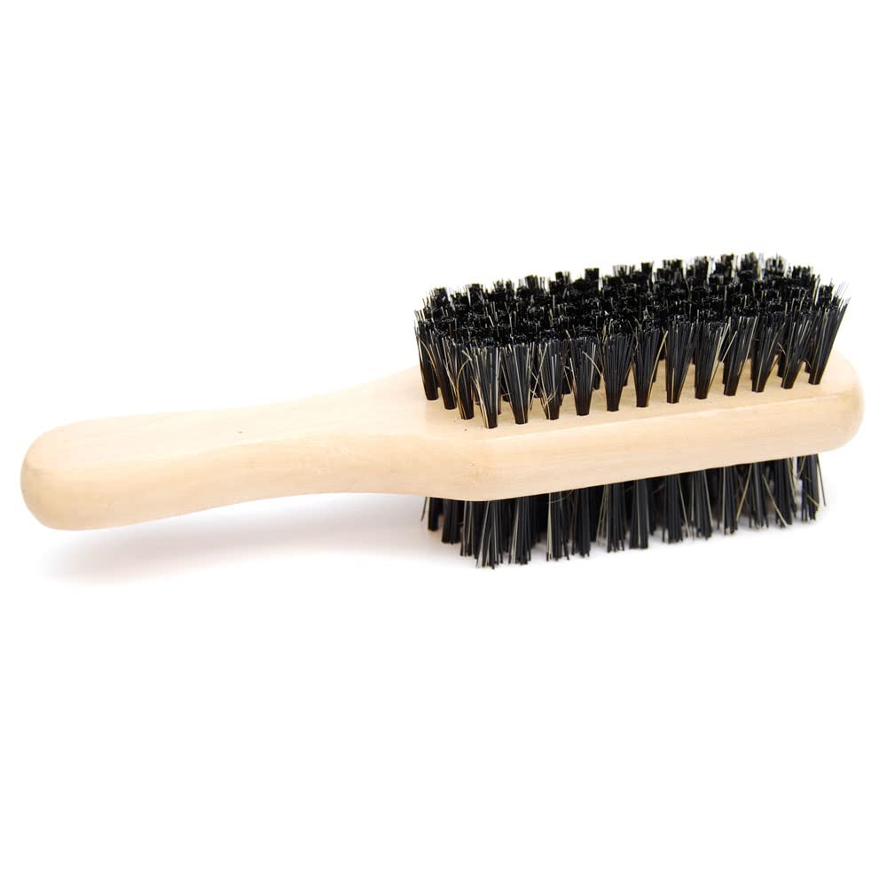 Bristle Hair Brush Double Sided Soft and Hard Pocket