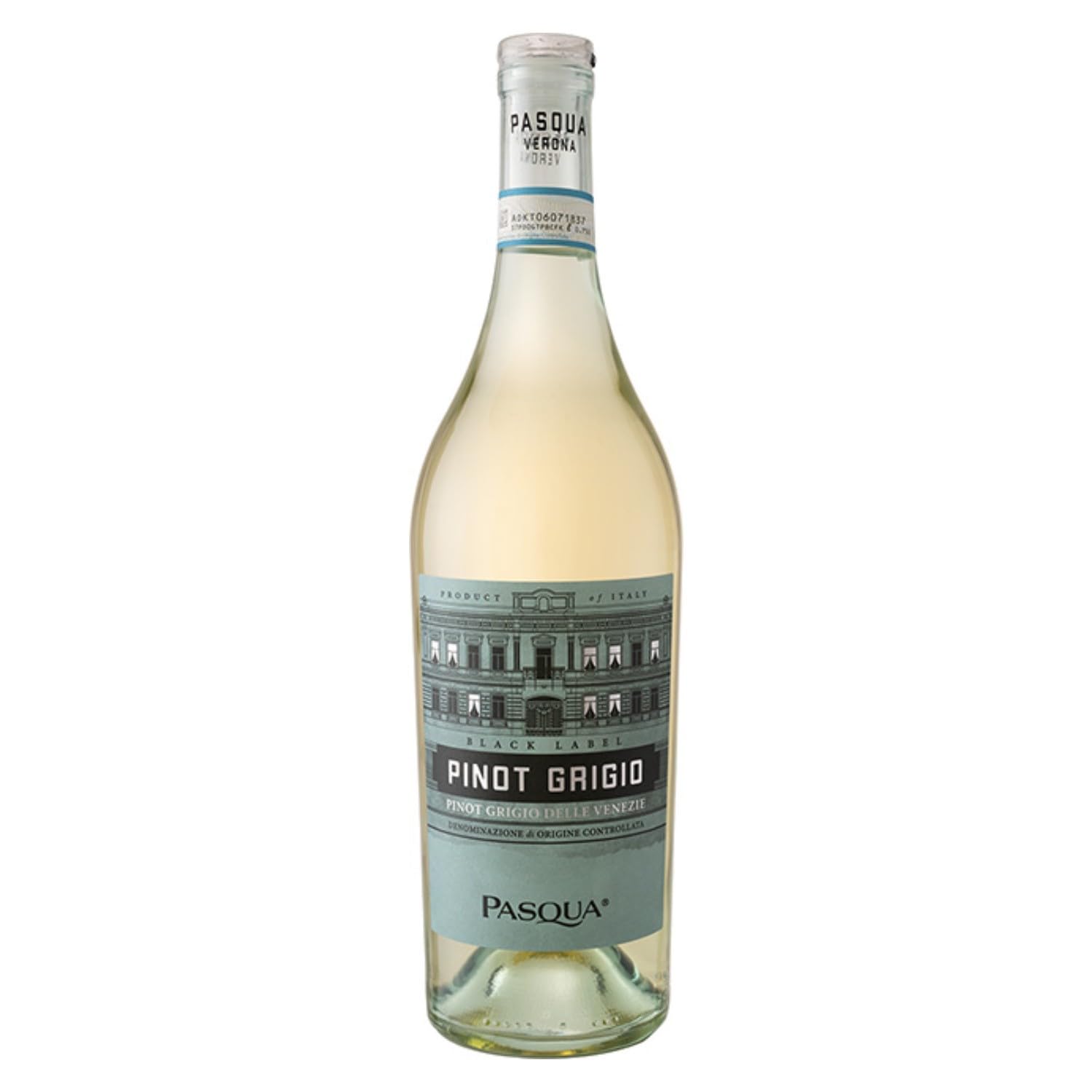 Pasqua Pinot Grigio delle Venezie Blacklabel Weisswein Weiss Trocken Italien inkl. FeinWert E-Book (6 x 0,75l)