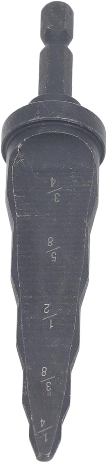 5 in 1 Pipe Expansion Drill Bit - High Carbon Steel Tube Expansion Drill Bit Sizes 1/4 to 3/4 Inch