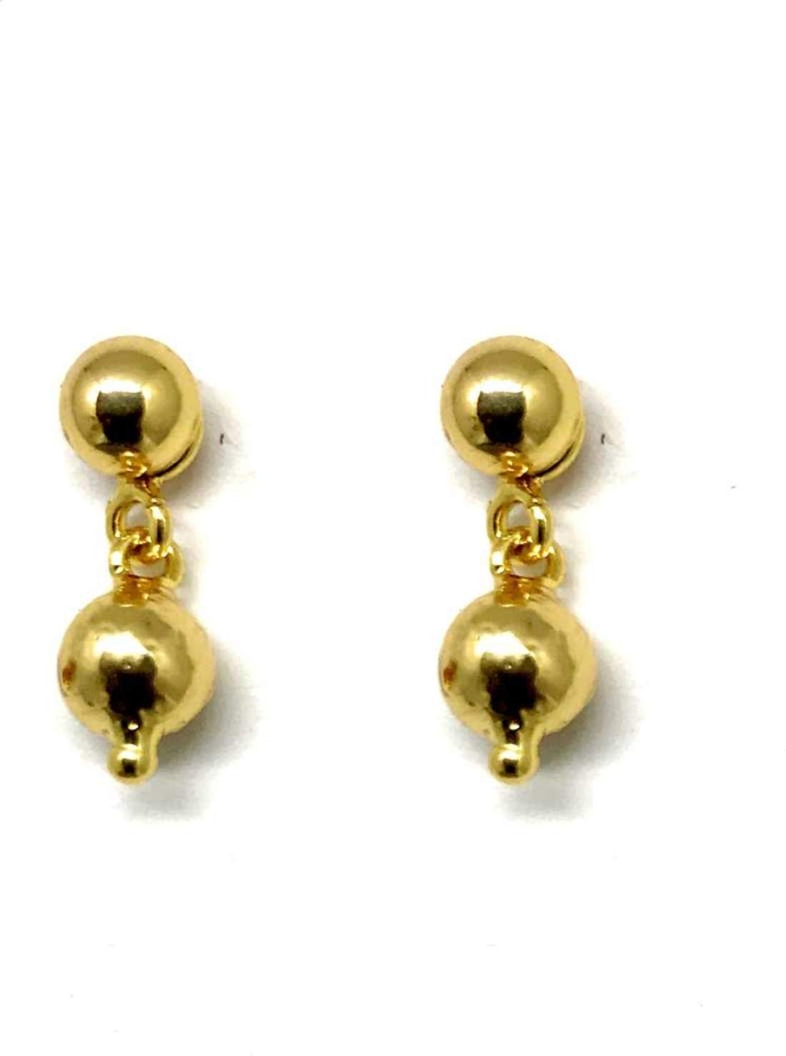 See full amazon price history chart for RFJ JEWELS: Beauty & Style Traditional Stone Gold Plated Double Ball Hanging Stud Earrings for Women (Golden) RFJ JEWELS: Beauty & Style Traditional Stone Gold Plated Double Ball Hanging Stud Earrings for Women (Golden) (B089G3Q6WT) Amazon Price History, Amazon Price Tracker