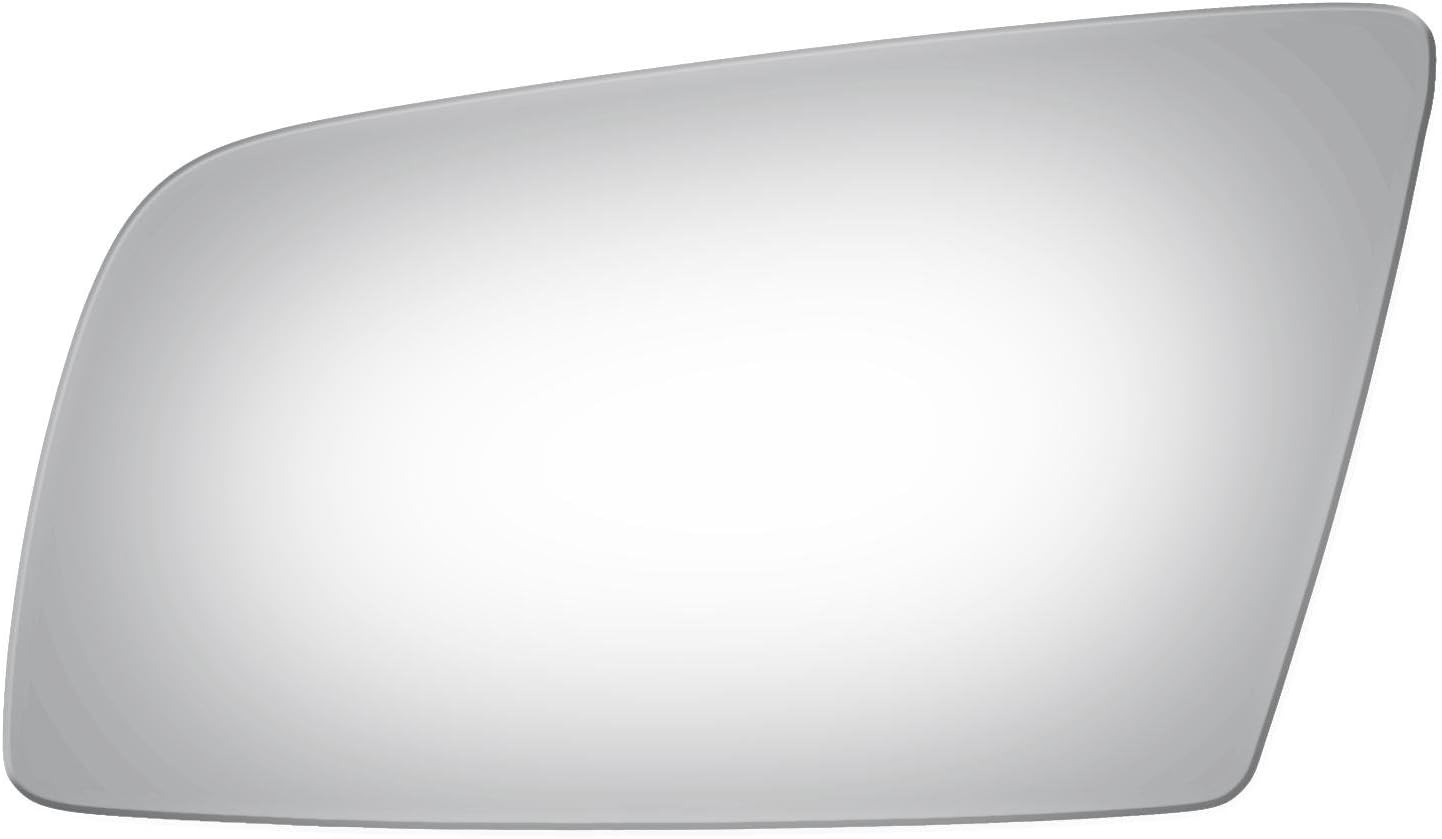 Flat Driver Side Mirror Replacement Glass for 2008-2010 BMW 535I