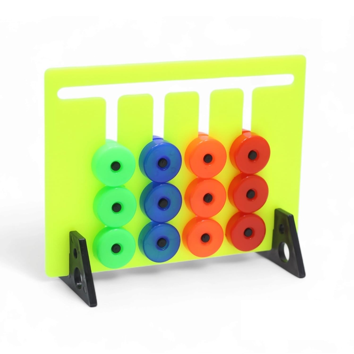 STOFFIER GARTEN Plastic Color and Pattern Matching Game for Kids, Slide Puzzle Game for Kids, Color Stacker Shape Sorter Educational Learning Toy for 1-3 Years Old Boys Girls (B0D39S31SQ) Amazon Price History, Amazon Price Tracker
