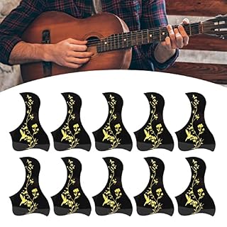 10Pcs Guitar Guard Scratch Plate,PVC Guitar Scratch Plate,Pickguard Guitare Acoustique À Cordes,Accessoires D’Instrument… - Les Beatles, Paul McCartney, John Lennon, RIngo Starr, George Harrison 10Pcs Guitar Guard Scratch Plate,PVC Guitar Scratch Plate,Pickguard Guitare Acoustique À Cordes,Accessoires D'Instrument… – Image 2