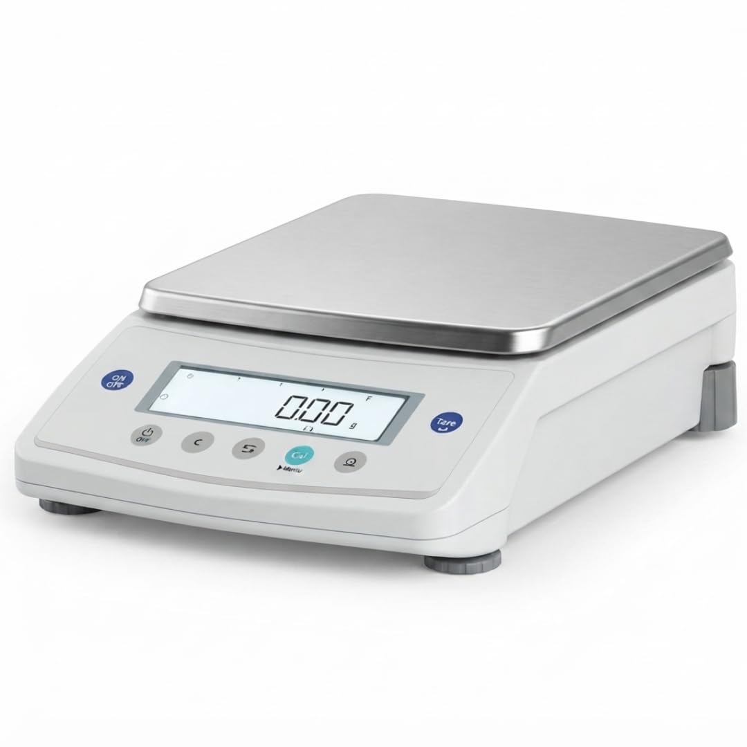 Electronic Precision Balance 10 mg–600 g | Digital Laboratory Weighing Balance | LCD Display | External Calibration | Pack of 1-image-41