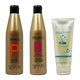  Salerm Protein Shampoo & Balsam Conditioner 250Ml & 21 Silk Protein Leave-In Conditioner 100Ml Set By Salerm