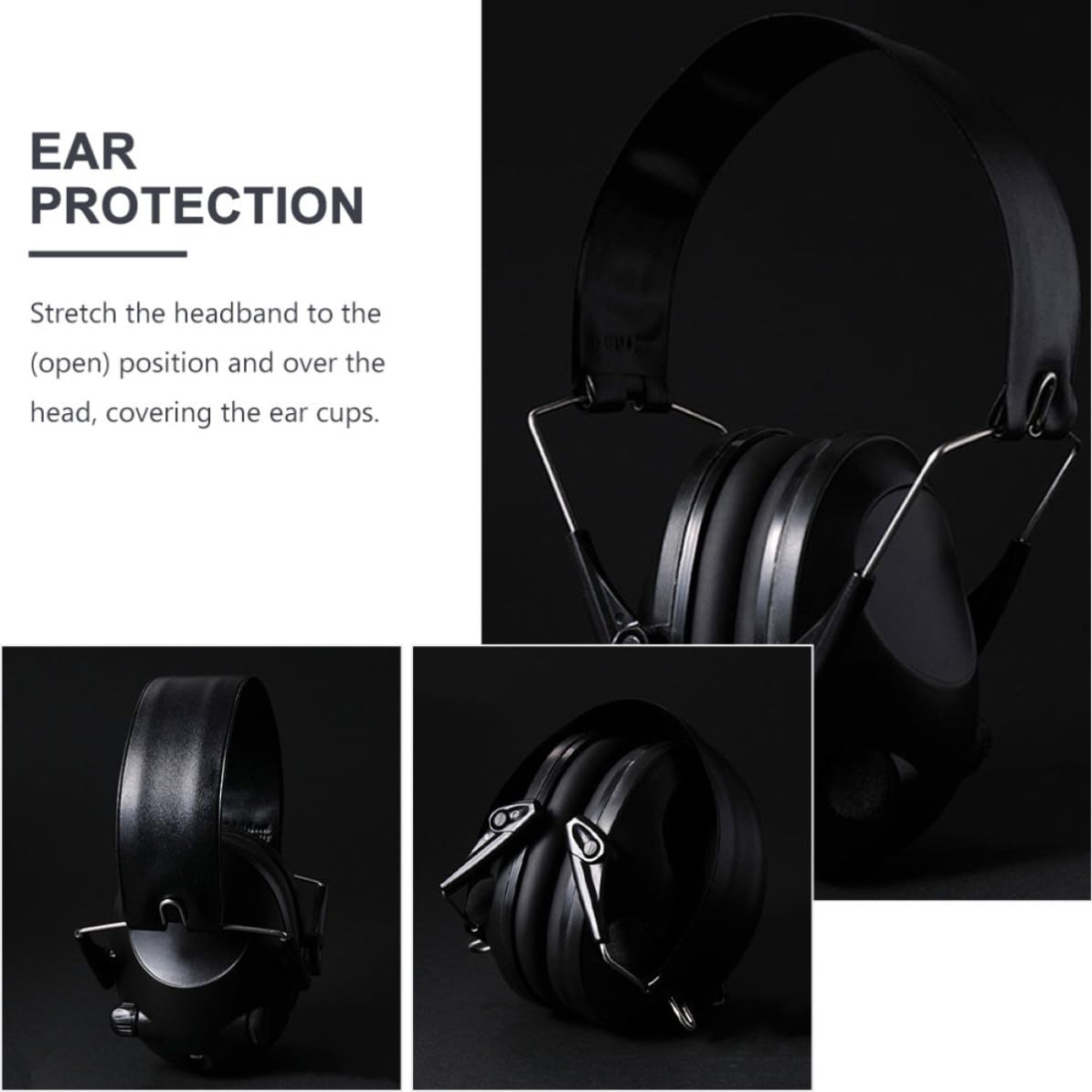 Auriculares Insonorizados Protección Auditiva y Almohadillas Confortables para Uso en Fábricas y Talleres