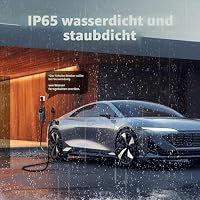 VDLPOWEREU Typ 2 Ladekabel, 3.6KW Ladekabel Elektroauto Typ 2 mit Schuko, 5M 16A Tragbare EV Ladegerät, LadekabelEV Auto, IP65 (IEC 62196-2)，Kompatibel mit MG4, Peugeot, Tesla, e-208 – Ansicht 4