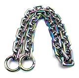 Polyvalent : sangle de rechange classique ou poignée pour sacs à main, pochettes, etc. Extension de chaîne pour sangle de sac, laisse de chien, pour accrocher des travaux manuels ou des décorations pour sac à dos, pantalons, etc.