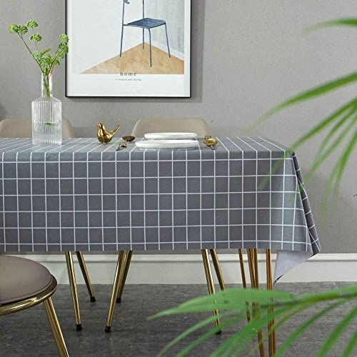 Nappe de table Grigio grise 140x200 vêtement table chic - 6