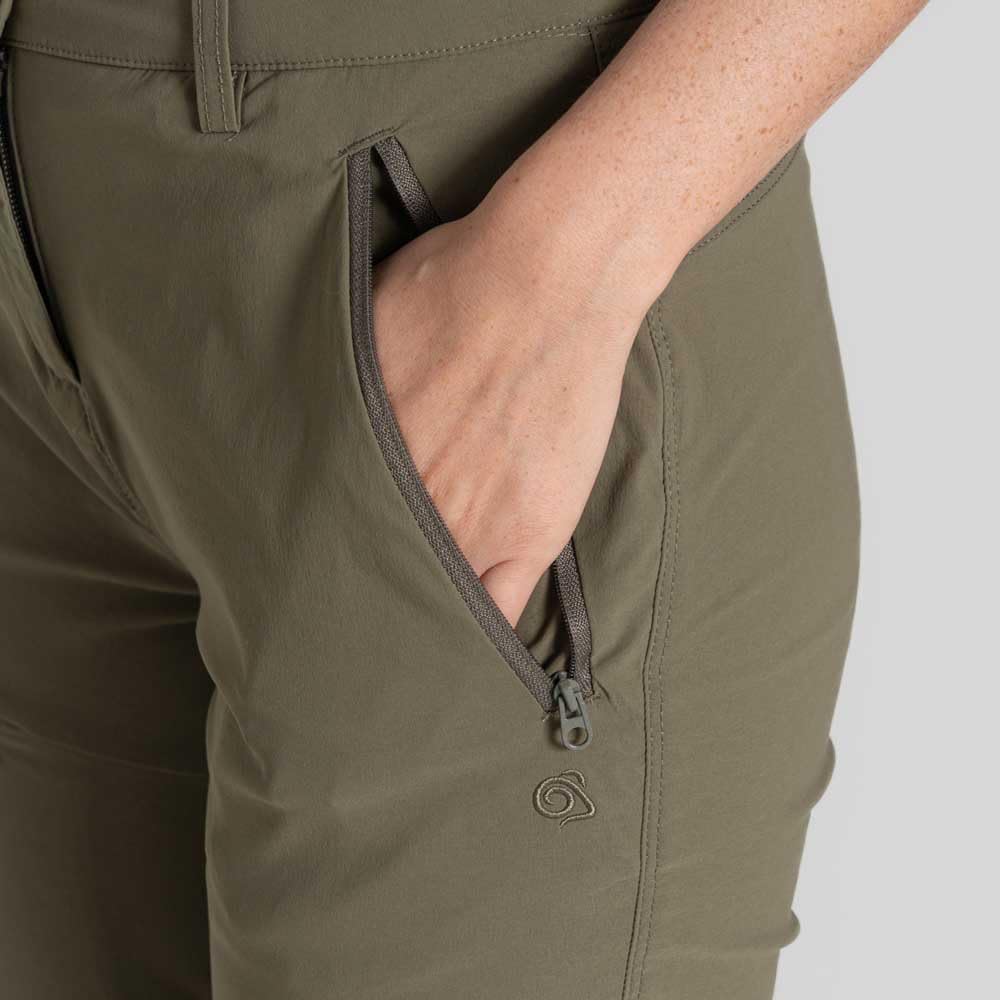 Craghoppers NosiLife Zip-Off Tropenhose/Wanderhose Shorts für Damen Insektenabweisend