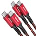 Produktbild Nimaso USB C Kabel [2 Pack 2M],USB C zu USB C Ladekabel [20V/3A/60W],USB Typ C PD Kabel für Samsung Galaxy S23 S22 S21 S20,Note10,A80,Google Pixel 3a/4 XL,Pro 11 2021,MacBook Pro,iPad pro,iPhone 15