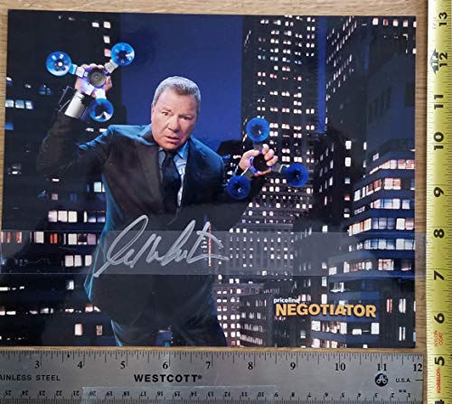 William Shatner 8 x 10 AUTOGRAPH Photograph Priceline #TG1