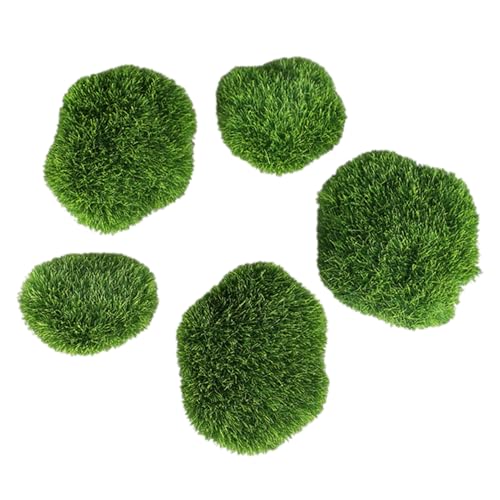 Materiali durevoli: le nostre palline di muschio vantano una struttura in schiuma morbida ed elastica, ideale per piantare i capelli e creare un look esclusivo per il acquario. Realizzati con materiali selezionati, i tuoi animali acquatici sono al sicuro e al contempo hanno un fascino estetico migliorato