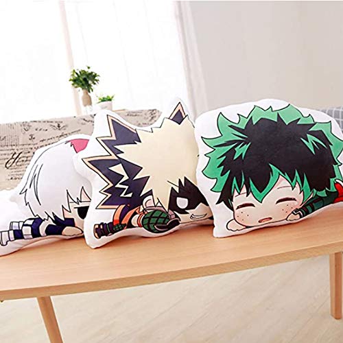 Anime Mha Plush Toy Doll -Anime Hero Figure Pillow Toy Novelty Cartoon Image Throw Pillow Bed Couch Creative Toy Gifts Teens Girls Kids #TOP1
