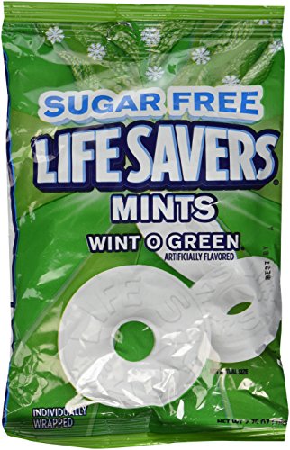 Life Savers Sugar Free Hard Candy, Wint-O-Green-2.75 oz, 3 Pack - //coolthings.us