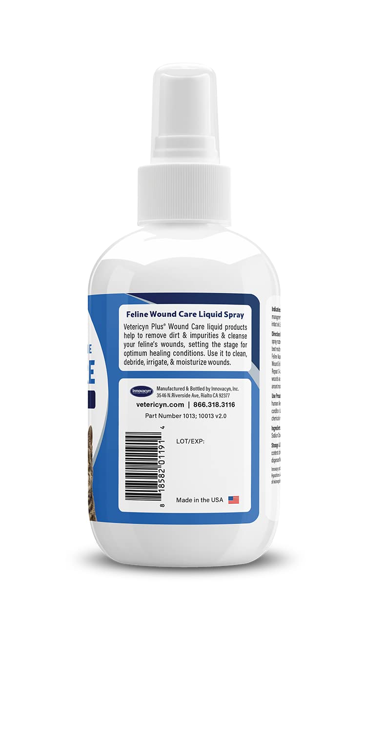 Vetericyn Plus Cat Wound Care Spray | Feline Healing Aid and Skin Repair for Wounds, Sores, and Abrasions, Provides Itch Relief for Cats Irritated Skin. 3 Ounces - image 3