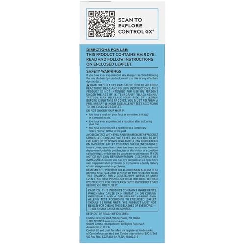 Just For Men Control Gx Grey Reducing Shampoo Blonde & Medium Brown #TOP3