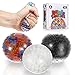 ZaxiDeel Antistressball 3 STK. Knautschball für Kinder und Erwachsene - Stressball zum Kneten, Knetball für Hände Therapie (Schwarz-Weiß-Bunte)