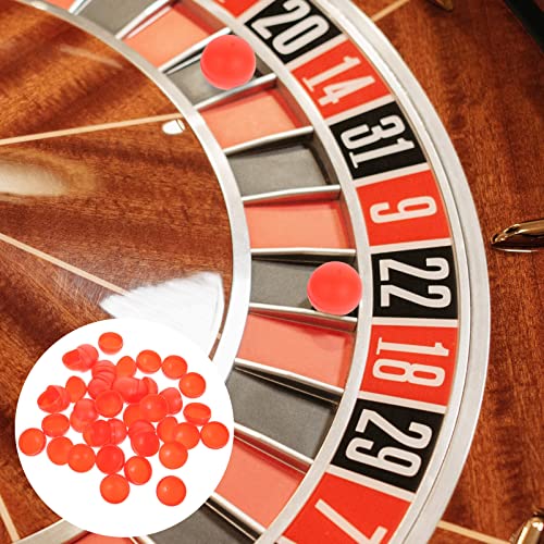 TOYANDONA 25pcs Balls Plastic Hollow Ball for Game Party Decorations Diameter, Red, 4X4cm - Image 4