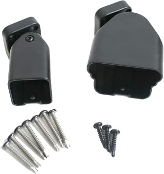 Georgian Multi Angle Bracket Kit 2-pk Black Textured