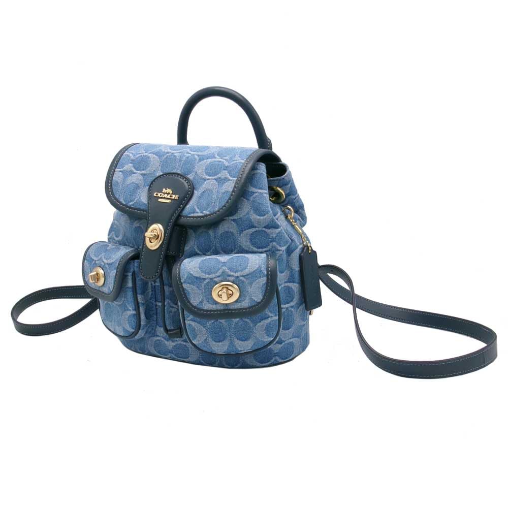 Amazon.co.jp: [コーチ] リュック COACH HADLEY シグネチャー デニム