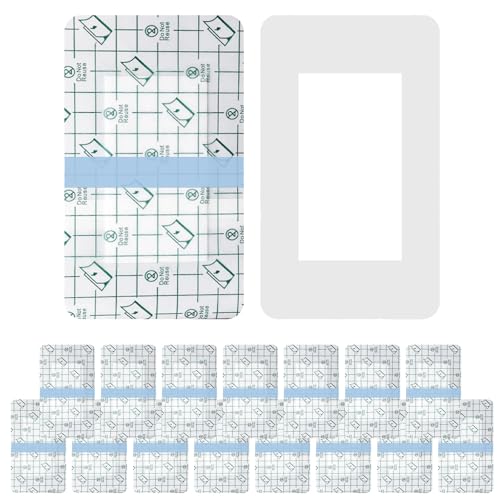 15 PCS Wound Dressings Waterproof Dressings for Wounds Large Wound Closure Strips Cutiderm Adhesive Wound Dressing for Skin Protection After Tattooing Swimming Shower (10 * 15cm)
