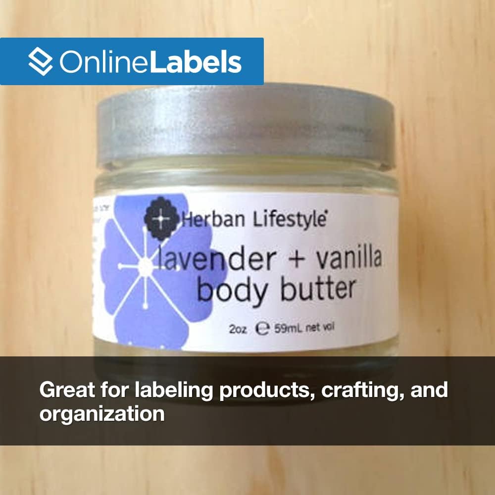 Customizable Address Labels - 4 x 1 - Permanent, White Matte - Mailing, Barcode Labels - Pack of 2,000 Labels, 100 Sheets - Inkjet/Laser Printers - Online Labels - Image 7