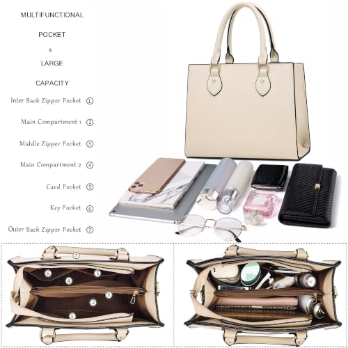 Image of CHICAROUSAL Crossbody Purses and Handbags for Women PU Leather Tote Top Handle Satchel Shoulder Bags
