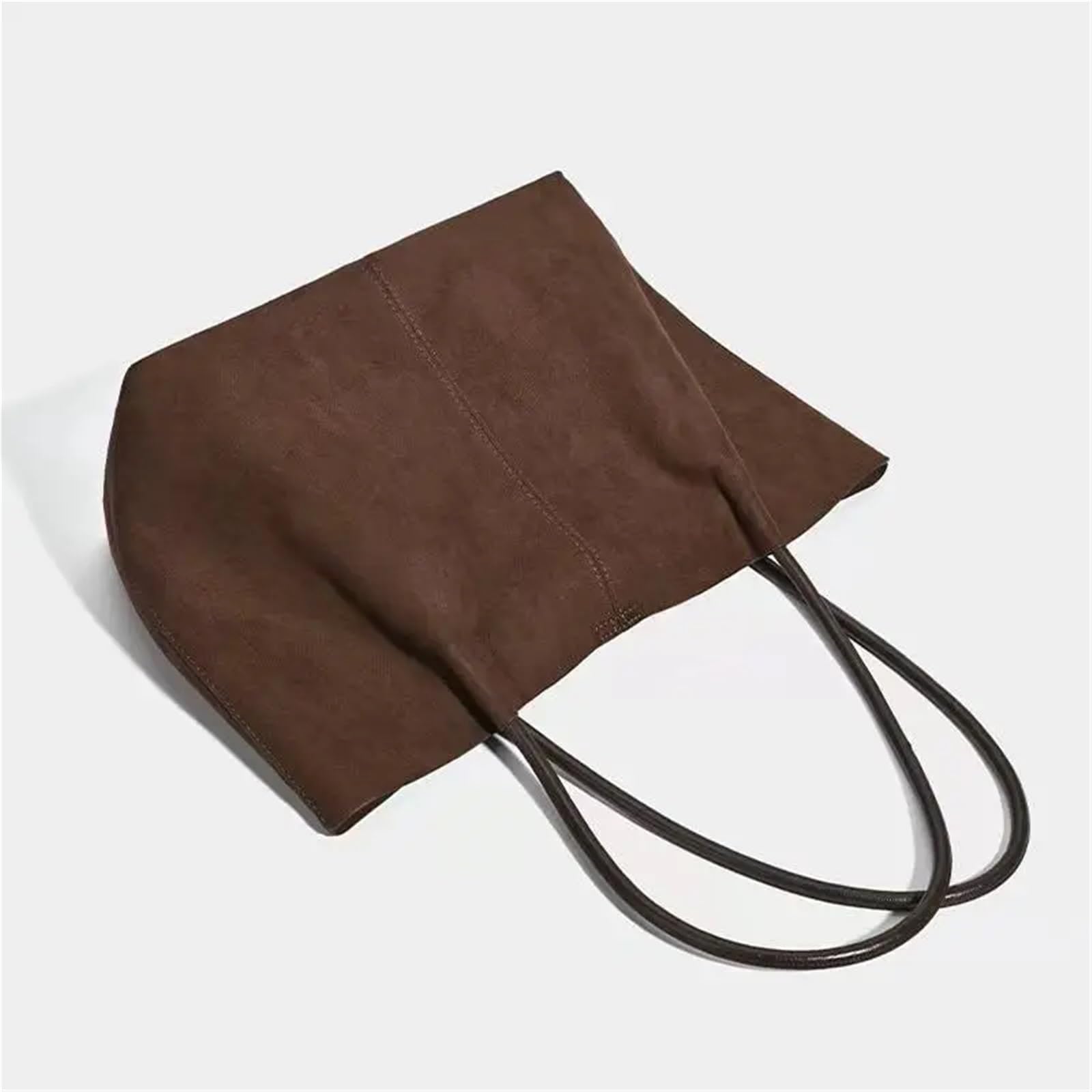 Pochette di Perle per le Donne Borsa tote in velluto retrò di grande capacità minimalista alla moda for il pendolarismo Materiale con doppia cinghia