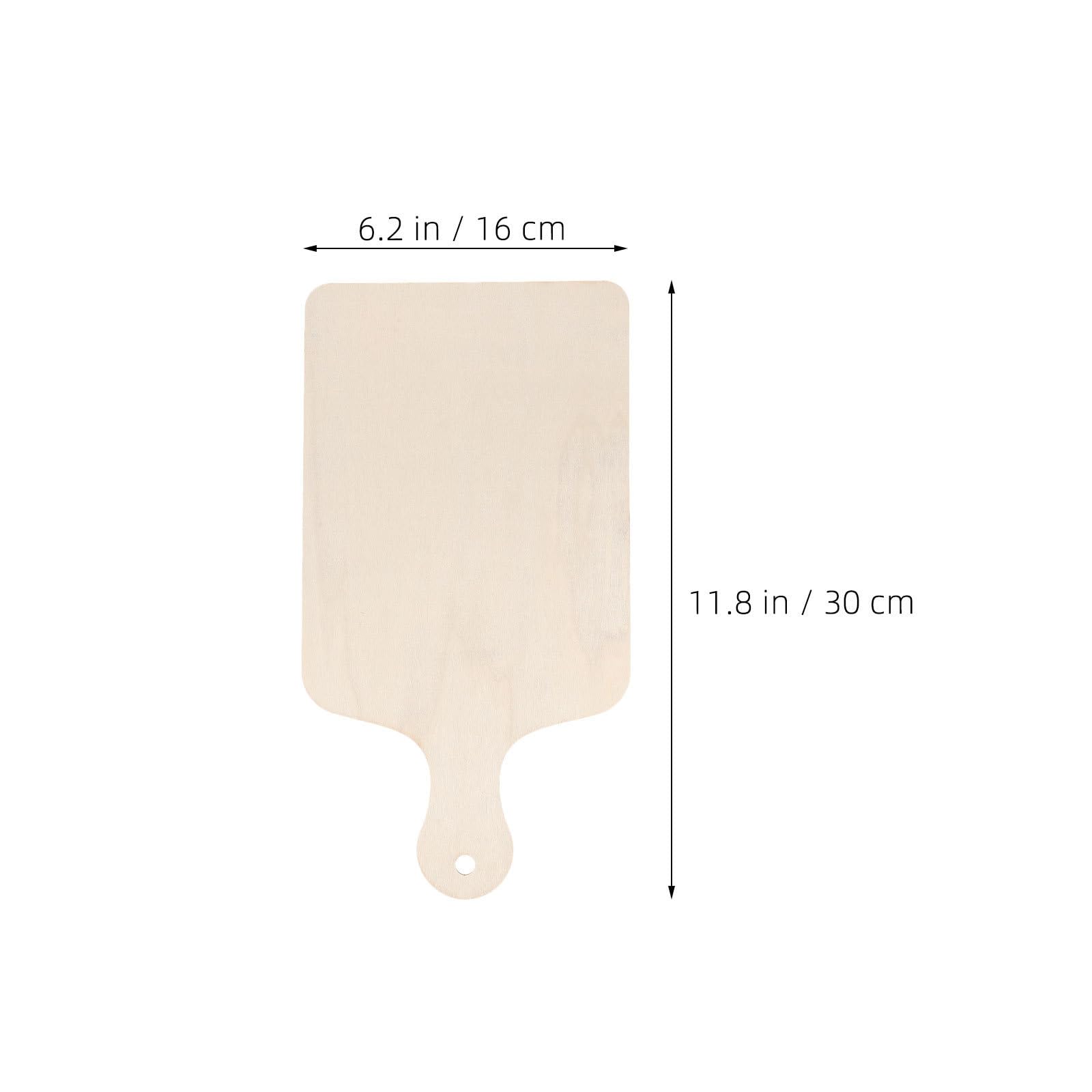 15 Piezas Tabla de Cortar Rectangular Artesanal, Tabla de Embutidos de Madera sin Terminar, Madera, Beige, Estructura Resistente, Fácil de Exhibir, para Manualidades Diy,