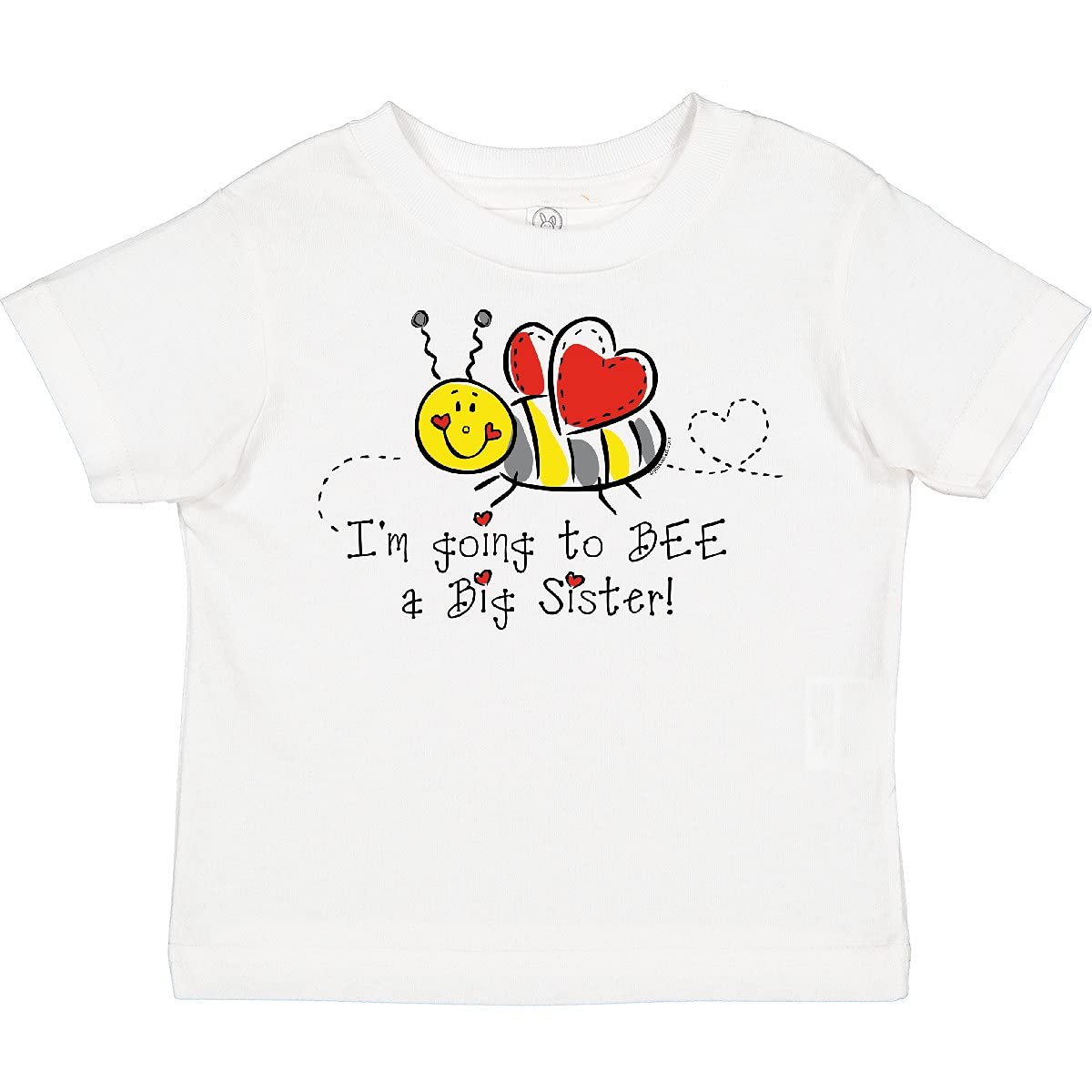 inktasticBee Future Big Sister Toddler T-Shirt