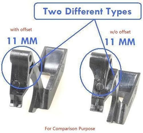 Miniatura 2 de Ensun 2202679724 Kit de reparación de palanca selectora de palanca de cambios de aluminio con punta de bisagra de 0.433 in (sin desplazamiento)
