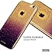 iPhone 6 Plus Case, Beauty Shine Glitter Soft case Candy Soft TPU Gel Phone Cover Case Fashion Bright Soft Border Protective Back Cover iPhone 6/6s Plus 5.5 inch (Purple)