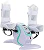Mini Aero Bike Rehab Training Machine/Pedal Exerciser, Electric Pedal Portable Fitness Exercise Arm/Leg Mini Trainer