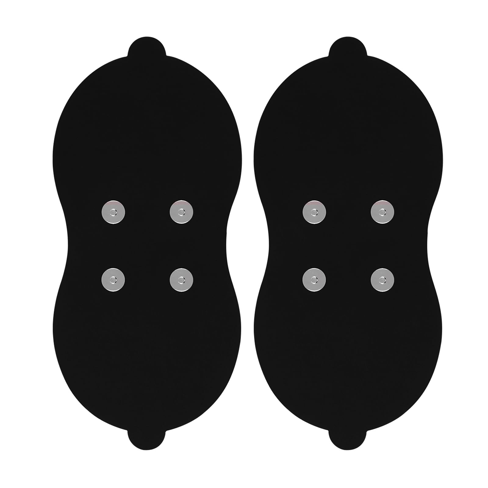 Rainsylvas Heating TENS Unit Replacement Pads, 2 Pack Reusable Wireless TENS Pads, Only Compatible with Rainsylvas TENS Unit with Heating