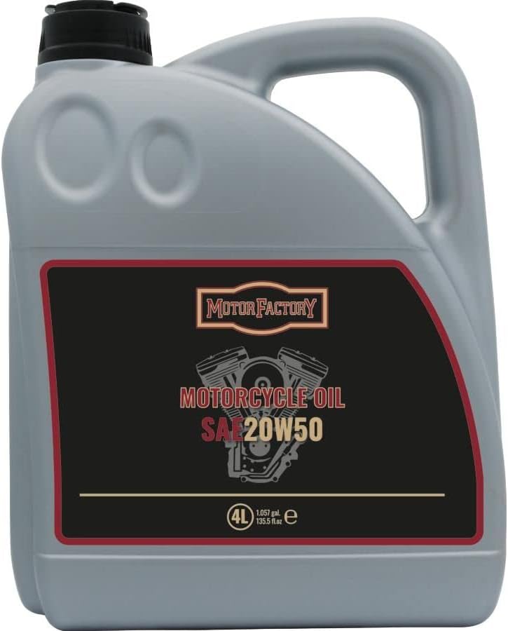 SAE 20W50 Mineral Oil (4 Liters) for H-D