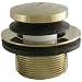 LDR 552 5108PB Toe Touch Drain, Polished Brass