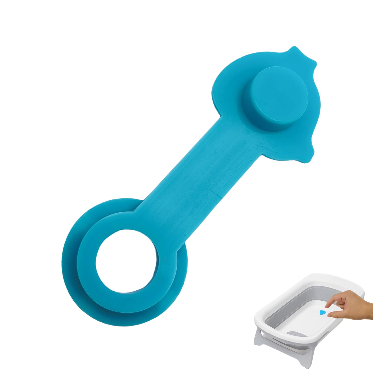 COLDDD Bathtub Stoppers, Silicone Bathtub Stopper, Fits Most Baby Bathtubs, 5 Sizes of Baby Bath tub Plugs (0.8'' I.D.)