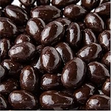 Dark Chocolate Covered Almonds 2-Pound Bag | Bulk Chocolate Covered Nuts | Coated Roasted Almonds for Party Favors, Gifting, Office Candy Jars & Snack Stations